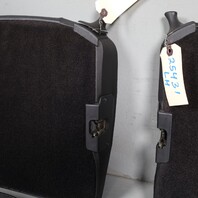 2000-2004 Porsche 911 996 Convertible Rear Seat Set Upper Lower Black OEM Used