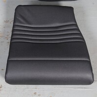 2000-2004 Porsche 911 996 Convertible Rear Seat Set Upper Lower Black OEM Used