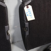 2000-2004 Porsche 911 996 Convertible Rear Seat Set Upper Lower Black OEM Used