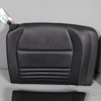 2000-2004 Porsche 911 996 Convertible Rear Seat Set Upper Lower Black OEM Used