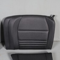 2000-2004 Porsche 911 996 Convertible Rear Seat Set Upper Lower Black OEM Used