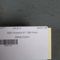 1999-2001 Porsche 911 Carrera 4 996 AWD Front Drive Shaft 99642102001 OEM Used