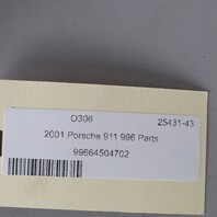 1999-2004 Porsche 911 996 Left Rear Speaker HAES Black 99664504702 OEM Used