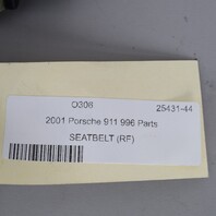 1999-2001 Porsche 911 Convertible Right Front Seat Belt 99680303403 OEM Used