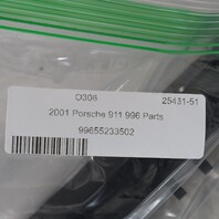 2002-2004 Porsche 911 996 Seat Heater Switch Panel Batwing 99655233502 OEM Used