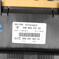 1999-2001 Porsche 911 Boxster Climate Control Panel 99665310103 OEM Used