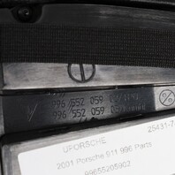 2000-2004 Porsche 911 996 Speedometer Cover Trim Leatherette Black OEM Used