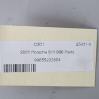 2000-2005 Porsche 911 Boxster Right Dash Air Vent Black 99655222805 OEM Used