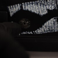 99-01 Porsche 911 996 Center Dash Air Vent Bezel Black Single Din OEM Used