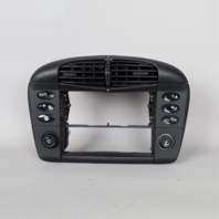 99-01 Porsche 911 996 Center Dash Air Vent Bezel Black Single Din OEM Used