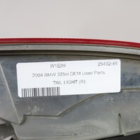 04-06 BMW 325Ci 330ci M3 Convertible Right Tail Light LED 63216937454 OEM Used