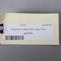 2001-2006 BMW 325ci 330ci Left Front Seat Belt Buckle 72118257789 OEM Used