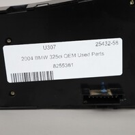 2001-2006 BMW 325ci 330ci M3 Convertible Left Front Power Seat Switch OEM Used