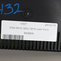 2004-2006 BMW 325ci 330ci Headlight Switch 61316936830 OEM Used