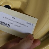 2004-2015 Toyota Prius 16 X 4 Rim Spare Tire Space Saver 4261102480 OEM Used