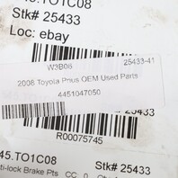 2004-2009 Toyota Prius ABS Anti Lock Brake Pump 44510-47050 OEM Used