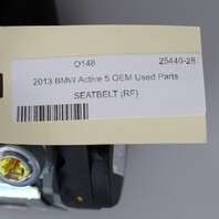 2011-2016 BMW 528i 535i 550i M5 F10 Right Front Seat Belt 72117241748 OEM Used