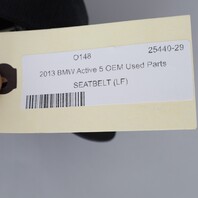 2011-2016 BMW 528i 535i 550i M5 F10 Left Front Seat Belt 72117241747 OEM Used