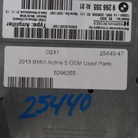 2011-2013 BMW 528i 535i 550i Amp Amplifier HIFI 65129266355 OEM Used