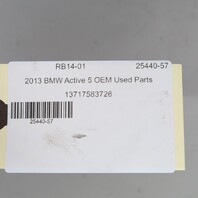 2011-2016 BMW 535i N55 Upper Intercooler Air Hose Pipe Tube 13717583726 OEM Used