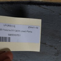 1999-2004 Porsche 911 996 Convertible Black Rear Seat Carpet OEM Used