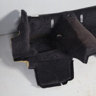 1999-2004 Porsche 911 996 Convertible Black Rear Seat Carpet OEM Used