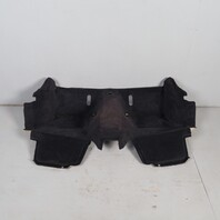 1999-2004 Porsche 911 996 Convertible Black Rear Seat Carpet OEM Used