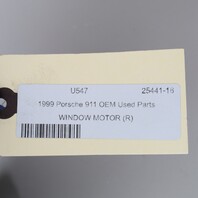 1999-2004 Porsche 911 996 Convertible Right Door Window Motor OEM 99662410204