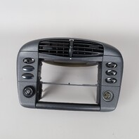 1999 Porsche 911 996 Center Dash Air Vent Bezel Grey Single Din OEM