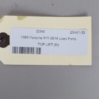 Porsche 911 996 997 Convertible Right Top Shock Hydraulic Lift Cylinder OEM Used