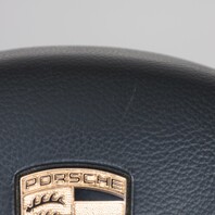 2000-2004 Porsche 911 Boxster 3 Spoke Steering Wheel Airbag Black OEM Used