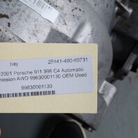 1999-2001 Porsche 911 996 C4 Automatic Transmission AWD 99630001130 OEM Used
