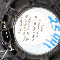 1999-2004 Porsche 911 996 Left Rear Speaker HAES Black 99664504702 OEM Used