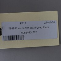 1999-2004 Porsche 911 996 Left Rear Speaker HAES Black 99664504702 OEM Used