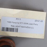 1999-2004 Porsche 911 Tail Light Brake Bulb Wire Harness 99663144600 OEM Used