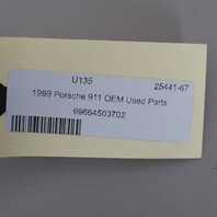 1997-2004 Porsche 911 Boxster Left Dash Speaker HAES Black 99664503702 OEM Used