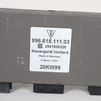 2000-2002 Porsche 911 996 Convertible Top Control Module 99661811103 OEM Used