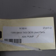 1999-2001 BMW 530i 540i 740i 750i ABS Anti Lock Brake Pump 34516769536 OEM Used