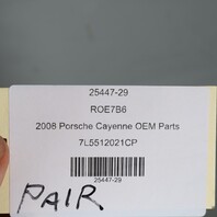 2008-2010 Porsche Cayenne 3.6  Rear Strut Spring Shock Right Left Pair Set OEM