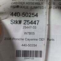 2008-2010 Porsche Cayenne 3.6 Rear Differential Carrier 95533202031 OEM