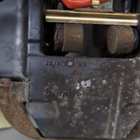 2004-2010 Porsche Cayenne Rear Brake Caliper Set Pair Brembo Black OEM