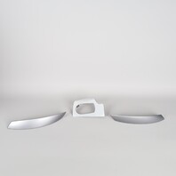 2003-2008 BMW Z4 Dash Center Console Brushed Aluminum Trim 51456961775 OEM Used