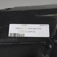 2006-2008 BMW Z4 E85 Right Halogen Headlight Halogen 63127165690 OEM Used