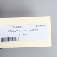 2003-2010 BMW Z4 X3 X5 Right Front Seat Belt Buckle 72119119540 OEM Used