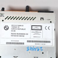 2005-2008 BMW X3 Z4 Radio Stereo Business CD Player 65129173686 OEM Used