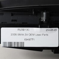 2004-2008 BMW Z4 Convertible Top DSC Seat Heater Switch 61316948771 OEM Used
