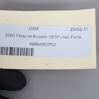 1997-2004 Porsche 911 Boxster Left Dash Speaker HAES Black 99664503702 OEM Used