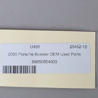 1997-2001 Porsche 911 Boxster Right Front Bumper Bracket 99650554000 OEM Used