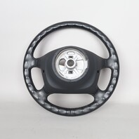 1997-2000 Porsche 911 Boxster Steering Wheel 4 Spoke Black 99334780456 OEM Used