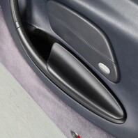 1999-2004 Porsche Boxster 986 Right Door Panel Leatherette Blue OEM Used